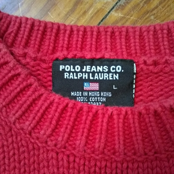 Vintage Polo Jean's Co. Ralph Lauren Sweater - Picture 4 of 4